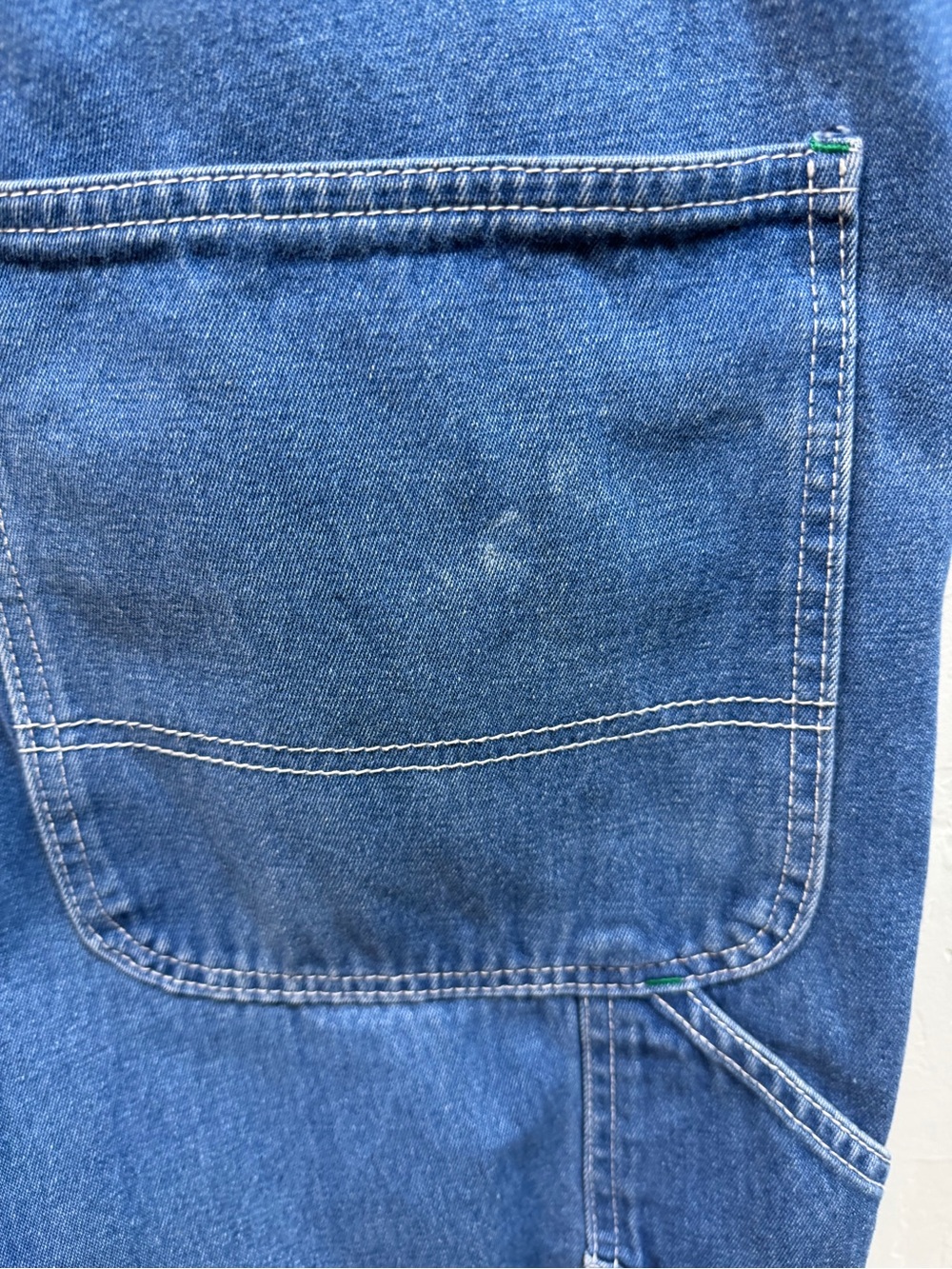 liberty Blue Denim Overalls Jumpsuit - Picture 6 of 6